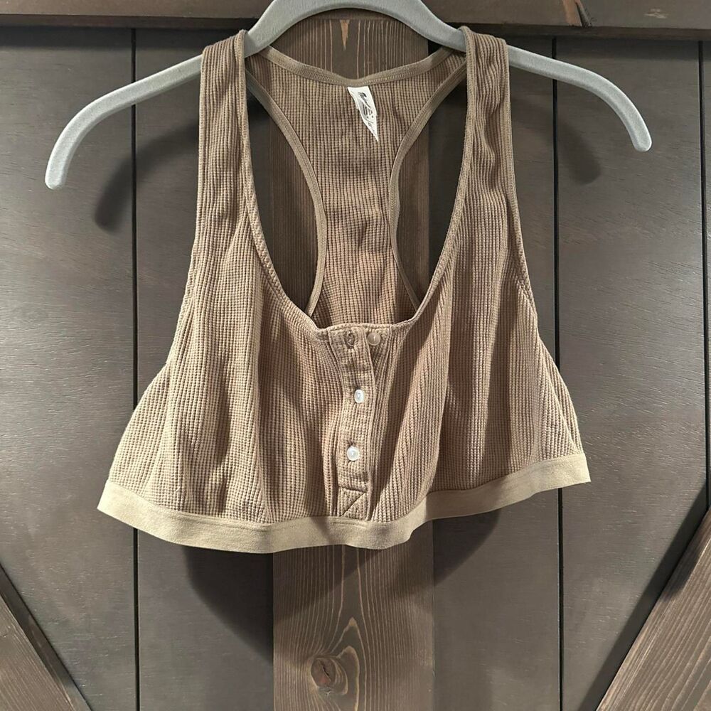 Madewell Women's Tan and Brown Bra